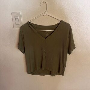 American Eagle soft and sexy green shirt